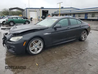 2014 BMW 6 Series 640i z VIN WBA6A0C50ED317255, wystawiony jako Copart lot #73492534 z przebiegiem 146 428 mil mil oraz Czysty tytuł • Clean title. Historia ofert i sprzedaży dostępna na DreamBid. Obrazek 1.