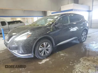 2023 Nissan Murano S with VIN 5N1AZ2AS2PC129500, listed as a Copart auction lot 46355055 with 43,882 mi miles and Salvage title. Bid and sale history available at DreamBid. Image 1.