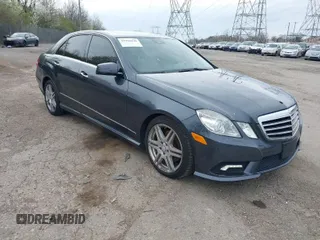 2010 Mercedes-Benz E-Class E 350 Luxury with VIN WDDHF5GB8AA041502, listed as a IAAI auction lot 41956678 with 127,246 mi miles. Bid and sale history available at carsss.com. Image 1.