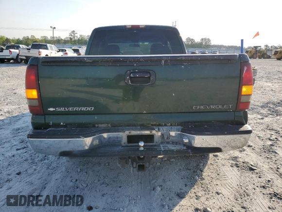 2001 Chevrolet Silverado 1500 with VIN 2GCEC19T411195493, listed as a Copart auction lot 53698965 with 430,118 mi miles and Salvage Title. Bid and sale history available at DreamBid. Image 6.