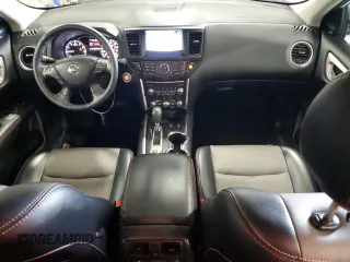 2019 Nissan Pathfinder S with VIN 5N1DR2MM0KC633465, listed as a Copart auction lot 59626475 with 38,019 mi miles and Salvage title. Bid and sale history available at DreamBid. Image 8.