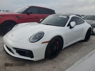 2022 Porsche 911 Carrera S with VIN WP0AB2A90NS221598, listed as a Copart auction lot 76089734 with 0 mi miles and Non Repairable. Bid and sale history available at carsss.com. Image 1.