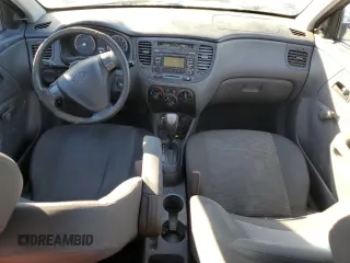 2009 Kia Rio LX with VIN KNADE243796516902, listed as a Copart auction lot 86567394 with 304,684 mi miles and Salvage Title. Bid and sale history available at carsss.com. Image 8.