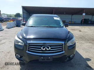 2013 Infiniti JX35 with VIN 5N1AL0MN5DC324112, listed as a IAAI auction lot 41794165 with 129,324 mi miles. Bid and sale history available at carsss.com. Image 12.