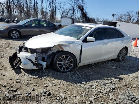 2015 Toyota Camry XLE with VIN 4T1BF1FK2FU101656, listed as a Copart auction lot 48181125 with 115,453 mi miles and Salvage Title. Bid and sale history available at carsss.com. Image 1.