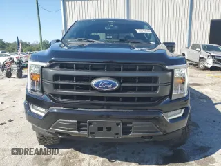 2021 Ford F-150 XL with VIN 1FTFW1E58MFC20671, listed as a Copart auction lot 53516425 with 60,988 mi miles and Salvage Title. Bid and sale history available at carsss.com. Image 5.