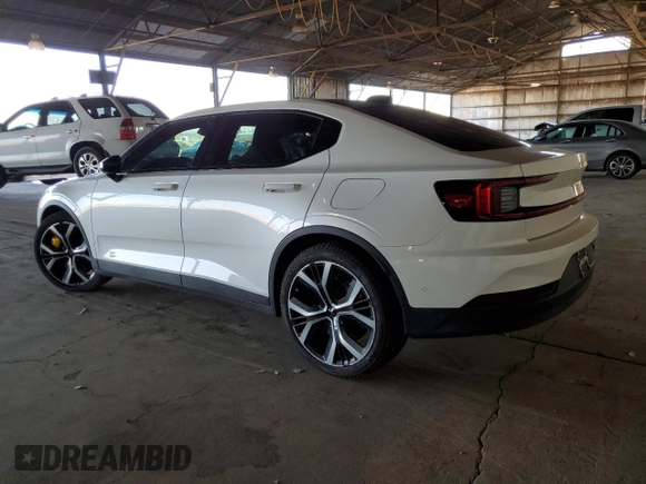 2021 Polestar 2 Launch Edition with VIN LPSED3KAXML017628, listed as a Copart auction lot 74394774 with 21,622 mi miles and Salvage Title. Bid and sale history available at carsss.com. Image 2.