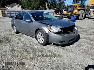 2007 Nissan Maxima 3.5 SL with VIN 1N4BA41E47C850476, listed as a Copart auction lot 75008844 with 201,515 mi miles and Salvage Title. Bid and sale history available at carsss.com. Image 10.