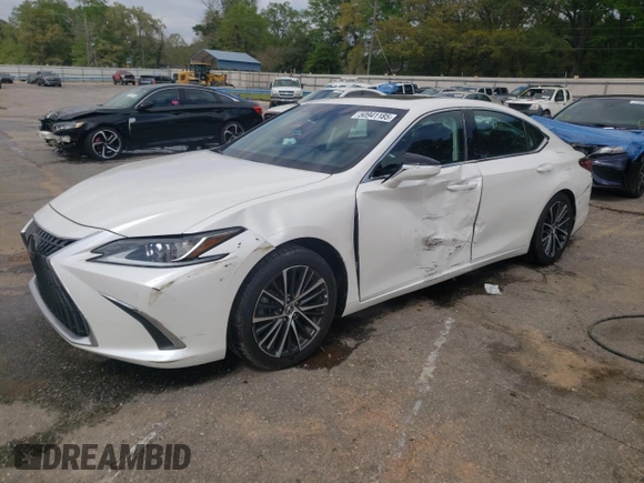 2022 Lexus ES 350 z VIN 58ADZ1B17NU123334, wystawiony jako Copart lot #50941185 z przebiegiem 49 065 mil mil oraz Szkody całkowita. Historia ofert i sprzedaży dostępna na DreamBid. Obrazek 1.