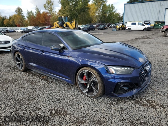 2021 Audi RS 5 Sportback z VIN WUAAWCF53MA902779, wystawiony jako Copart lot #78285014 z przebiegiem 29 526 mil mil oraz Szkoda całkowita • Salvage title. Historia ofert i sprzedaży dostępna na DreamBid. Obrazek 4.