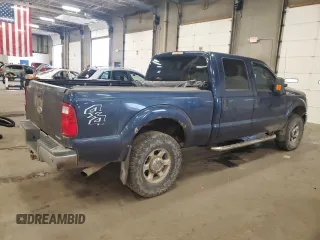 2013 Ford F-250 XL with VIN 1FT7W2B64DEB25764, listed as a Copart auction lot 60490365 with 240,846 mi miles and Salvage title. Bid and sale history available at DreamBid. Image 3.