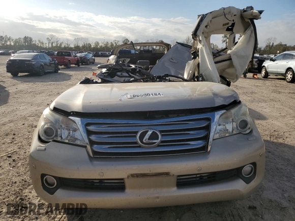2011 Lexus GX 460 Premium z VIN JTJJM7FXXB5023004, wystawiony jako Copart lot #86500184 z przebiegiem Nie podano mil oraz Nie do naprawy • Non repairable. Historia ofert i sprzedaży dostępna na DreamBid. Obrazek 5.