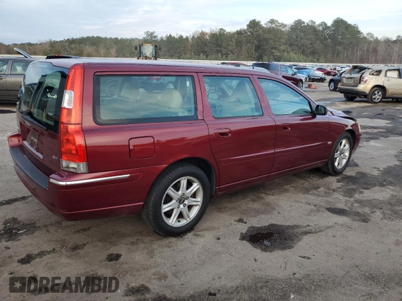 2005 Volvo V70 z VIN YV1SW592352519705, wystawiony jako Copart lot #81327574 z przebiegiem 87 708 mil mil oraz Szkoda całkowita • Salvage title. Historia ofert i sprzedaży dostępna na DreamBid. Obrazek 3.