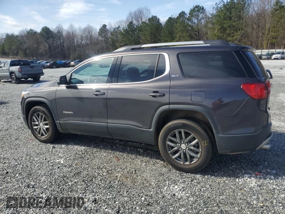 2017 GMC Acadia SLT with VIN 1GKKNMLS1HZ269375, listed as a Copart auction lot 45106525 with 123,509 mi miles and Salvage Title. Bid and sale history available at carsss.com. Image 2.