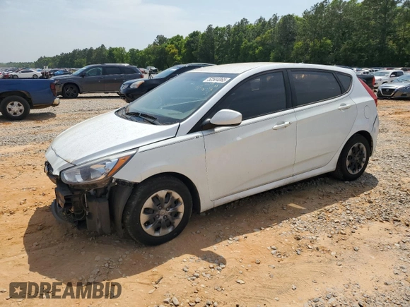 2017 Hyundai Accent SE with VIN KMHCT5AE8HU334420, listed as a Copart auction lot 52504065 with 116,906 mi miles and Non Repairable. Bid and sale history available at DreamBid. Image 1.