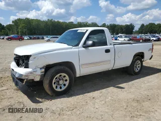 2006 Chevrolet Silverado 1500 Work Truck with VIN 3GCEK14Z76G249527, listed as a Copart auction lot 71626724 with 222,582 mi miles and Salvage Title. Bid and sale history available at carsss.com. Image 1.