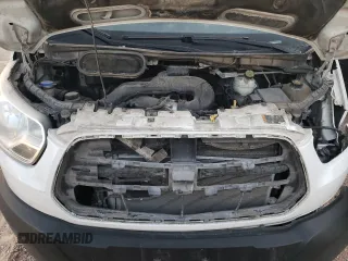 2019 Ford Transit Passenger XL with VIN 1FBZX2ZM5KKA60694, listed as a Copart auction lot 76660313 with 319,303 mi miles and Salvage Title. Bid and sale history available at DreamBid. Image 12.