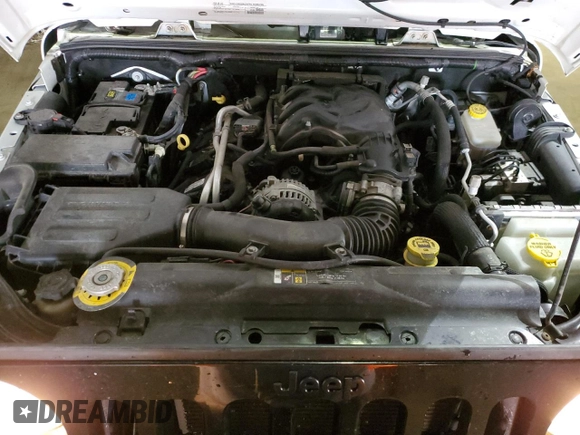 2017 Jeep Wrangler Unlimited Sport with VIN 1C4BJWDG1HL688424, listed as a Copart auction lot 51036035 with 130,499 mi miles and Salvage title. Bid and sale history available at DreamBid. Image 11.