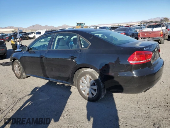 2013 Volkswagen Passat S с VIN 1VWAP7A39DC011310, выставлен на аукционе Copart как лот 46505615 с пробегом 129 523 миль миль и Списание • Salvage title. История ставок и продаж доступна на DreamBid. Изображение 2.