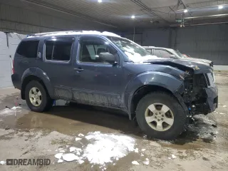 2005 Nissan Pathfinder LE with VIN 5N1AR18W95C707463, listed as a Copart auction lot 44749885 with 150,235 mi miles and Salvage Title. Bid and sale history available at carsss.com. Image 4.