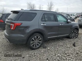 2016 Ford Explorer Platinum with VIN 1FM5K8HT2GGC58644, listed as a Copart auction lot 41653235 with Not Provided miles and Salvage Title. Bid and sale history available at DreamBid. Image 3.