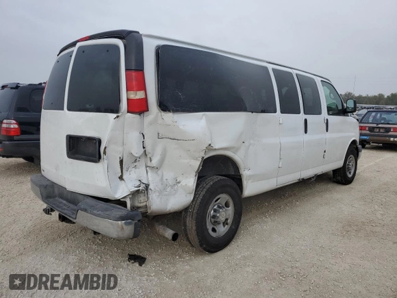 2010 Chevrolet Express Passenger LT z VIN 1GA2G1DG7A1107293, wystawiony jako Copart lot #78936284 z przebiegiem 178 012 mil mil oraz Szkoda całkowita • Salvage title. Historia ofert i sprzedaży dostępna na DreamBid. Obrazek 3.