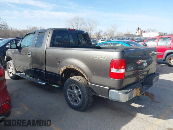 2006 Ford F-150 XLT with VIN 1FTPX14556FA66720, listed as a IAAI auction lot 41828846 with 150,915 mi miles. Bid and sale history available at carsss.com. Image 3.