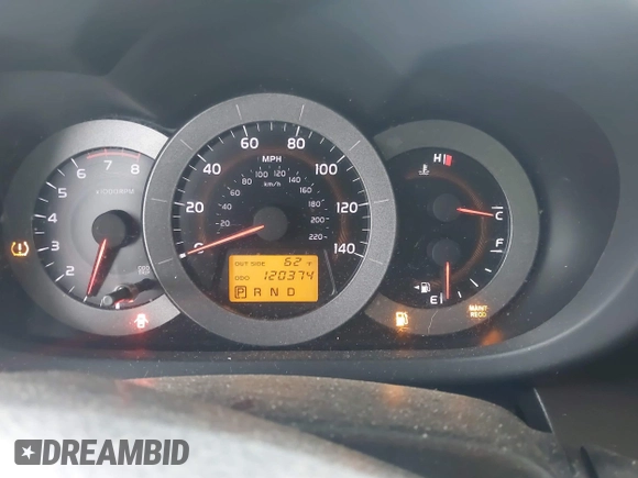 2007 Toyota RAV4 Sport with VIN JTMZD32V375061071, listed as a IAAI auction lot 42266289 with 120,374 mi miles and . Bid and sale history available at DreamBid. Image 7.