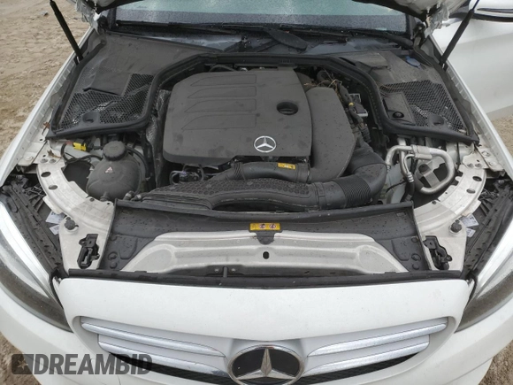 2021 Mercedes-Benz C 300 with VIN W1KWF8DB3MR651133, listed as a Copart auction lot 55439485 with 89,802 mi miles and Clean title. Bid and sale history available at DreamBid. Image 11.
