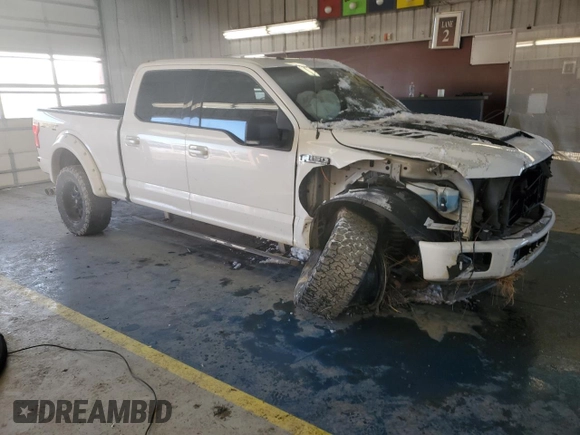 2016 Ford F-150 XLT with VIN 1FTFW1EF6GFC38910, listed as a Copart auction lot 87396074 with 158,776 mi miles and Salvage Title. Bid and sale history available at DreamBid. Image 4.