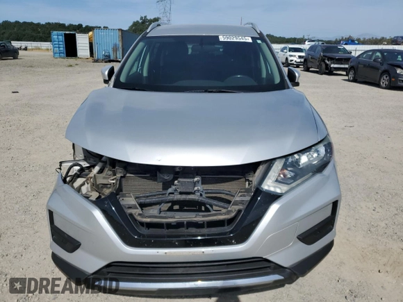 2017 Nissan Rogue SV with VIN 5N1AT2MV2HC853177, listed as a Copart auction lot 59029545 with 117,816 mi miles and Salvage title. Bid and sale history available at DreamBid. Image 5.