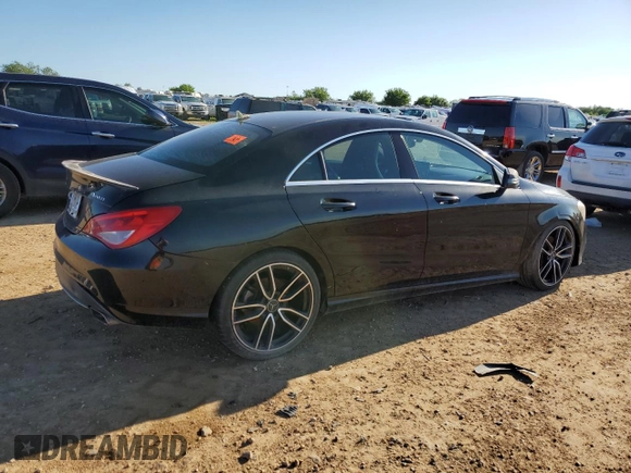 2016 Mercedes-Benz CLA 250 with VIN WDDSJ4GB9GN324054, listed as a Copart auction lot 56508545 with 131,080 mi miles and Clean title. Bid and sale history available at DreamBid. Image 3.