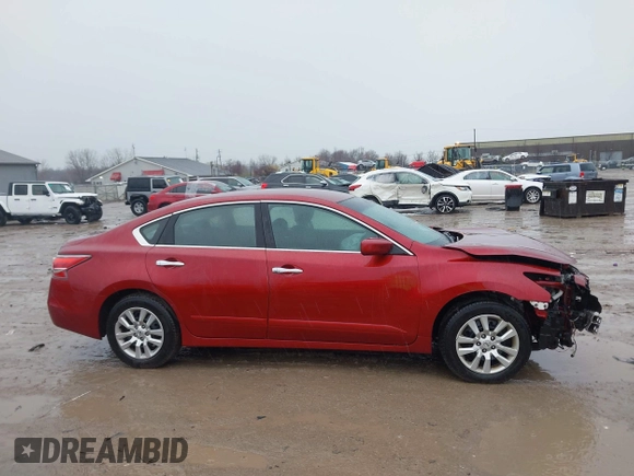 2015 Nissan Altima 2.5 S with VIN 1N4AL3AP8FN345660, listed as a IAAI auction lot 41913700 with 101,349 mi miles. Bid and sale history available at carsss.com. Image 14.