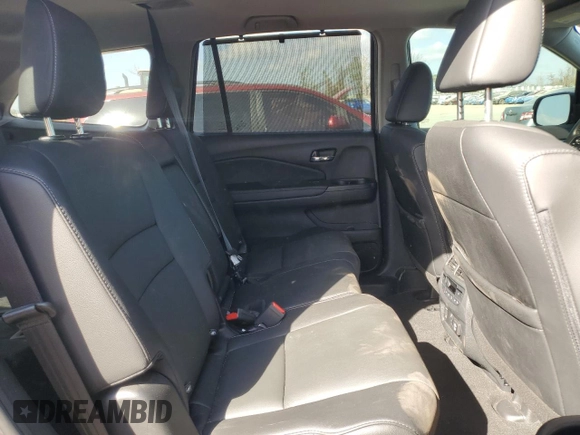 2021 Honda Pilot Touring 8-Passenger with VIN 5FNYF5H96MB033111, listed as a Copart auction lot 44386445 with 41,814 mi miles and Salvage Title. Bid and sale history available at DreamBid. Image 11.