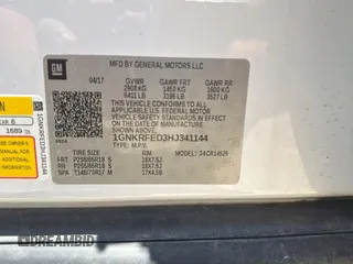 2017 Chevrolet Traverse LS with VIN 1GNKRFED3HJ341144, listed as a Copart auction lot 65771795 with 142,525 mi miles and Clean title. Bid and sale history available at DreamBid. Image 10.