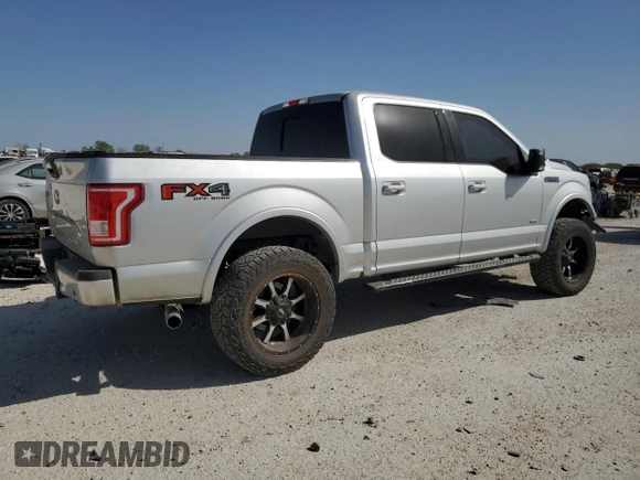 2016 Ford F-150 XLT with VIN 1FTEW1EG9GKD21971, listed as a Copart auction lot 49501915 with Not Provided miles and Salvage Title. Bid and sale history available at carsss.com. Image 3.