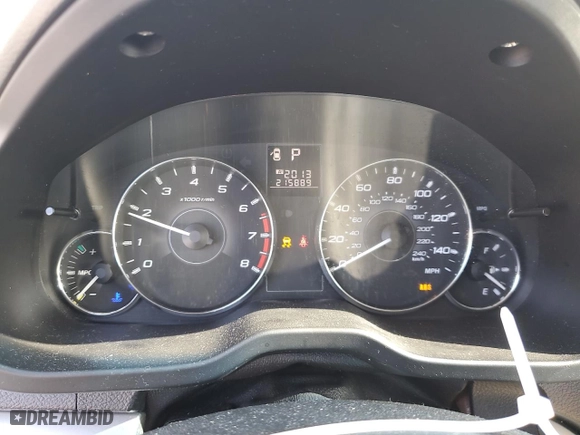 2012 Subaru Outback 2.5i Prem with VIN 4S4BRBCC6C3272647, listed as a Copart auction lot 50964505 with 215,889 mi miles and Salvage Title. Bid and sale history available at carsss.com. Image 9.