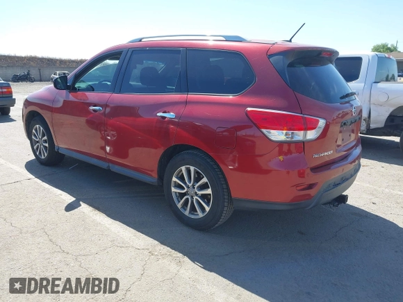 2015 Nissan Pathfinder SL with VIN 5N1AR2MMXFC685162, listed as a IAAI auction lot 42325622 with 172,897 mi miles and . Bid and sale history available at DreamBid. Image 3.