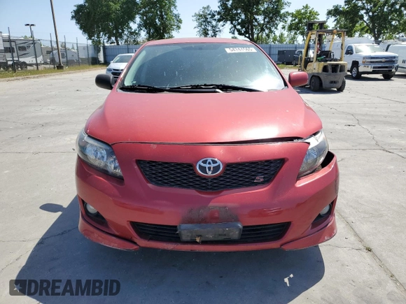 2010 Toyota Corolla with VIN 2T1BU4EE8AC478960, listed as a Copart auction lot 54344565 with 95,812 mi miles and Salvage Title. Bid and sale history available at DreamBid. Image 5.