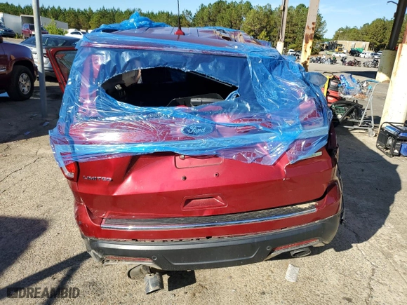 2018 Ford Explorer Limited with VIN 1FM5K7FH3JGA93493, listed as a Copart auction lot 79560194 with 0 mi miles and Salvage Title. Bid and sale history available at carsss.com. Image 6.