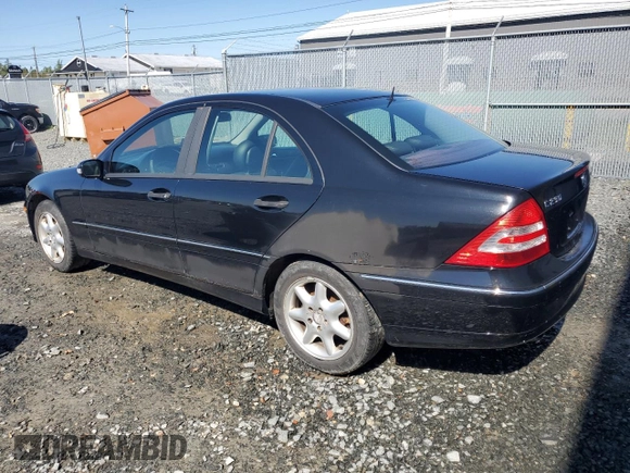 2005 Mercedes-Benz C 230 Kompressor with VIN WDBRF40J95F676990, listed as a Copart auction lot 58575345 with 211,230 mi miles and Clean title. Bid and sale history available at DreamBid. Image 2.