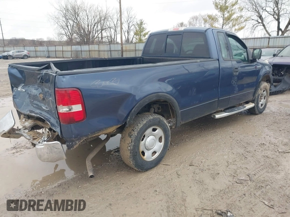2006 Ford F-150 XL with VIN 1FTRF14W36NB33762, listed as a IAAI auction lot 41845804 with 126,369 mi miles. Bid and sale history available at carsss.com. Image 4.