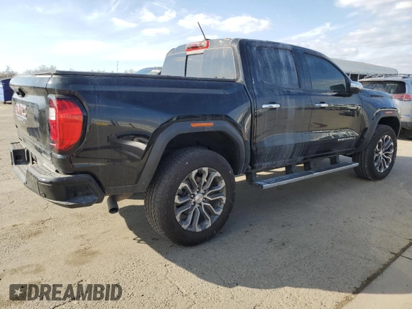 2023 GMC Canyon 4WD Denali with VIN 1GTP6FEK8P1124788, listed as a Copart auction lot 89362105 with 0 mi miles and Salvage Title. Bid and sale history available at carsss.com. Image 3.