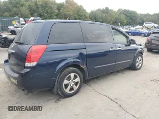 2009 Nissan Quest with VIN 5N1BV28U29N106104, listed as a Copart auction lot 72353264 with 181,928 mi miles and Salvage Title. Bid and sale history available at carsss.com. Image 3.