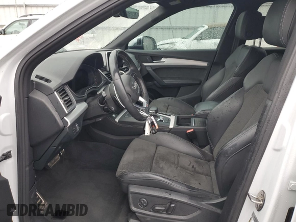 2020 Audi SQ5 Premium Plus with VIN WA1B4AFY7L2062076, listed as a Copart auction lot 78225234 with 25,468 mi miles and Salvage Title. Bid and sale history available at DreamBid. Image 7.