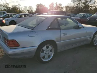 1999 Mercedes-Benz SL-Class with VIN WDBFA68F7XF178125, listed as a Copart auction lot 77404164 with 0 mi miles and Clean Title. Bid and sale history available at carsss.com. Image 3.
