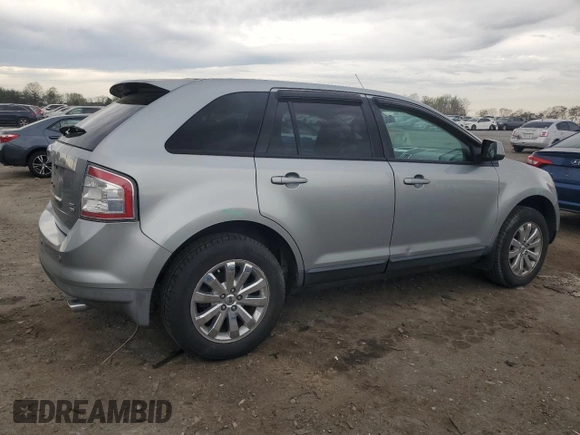 2007 Ford Edge SEL with VIN 2FMDK48C07BA96265, listed as a Copart auction lot 52013325 with 154,626 mi miles and Salvage Title. Bid and sale history available at carsss.com. Image 3.