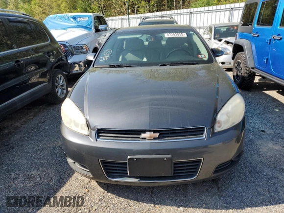 2011 Chevrolet Impala LT Fleet z VIN 2G1WG5EK7B1203030, wystawiony jako Copart lot #57203935 z przebiegiem 141 650 mil mil oraz Nie do naprawy • Non repairable. Historia ofert i sprzedaży dostępna na DreamBid. Obrazek 5.