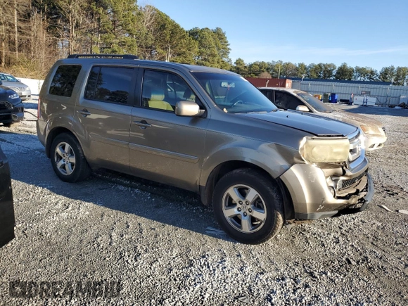 2011 Honda Pilot EX-L with VIN 5FNYF3H64BB032658, listed as a Copart auction lot 88302005 with 243,959 mi miles and Salvage Title. Bid and sale history available at DreamBid. Image 4.