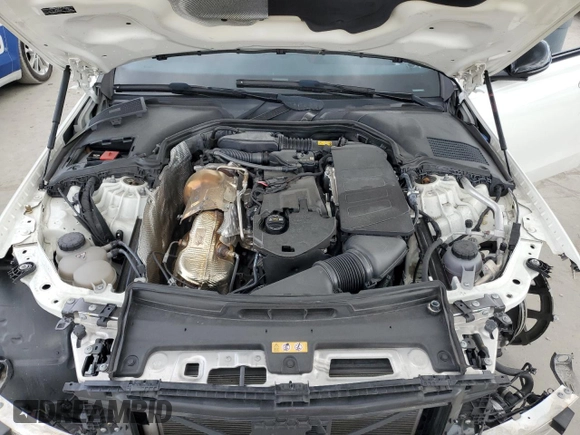 2022 Mercedes-Benz C 300 with VIN W1KAF4GB9NR043911, listed as a Copart auction lot 47158615 with 41,721 mi miles and Salvage Title. Bid and sale history available at DreamBid. Image 11.